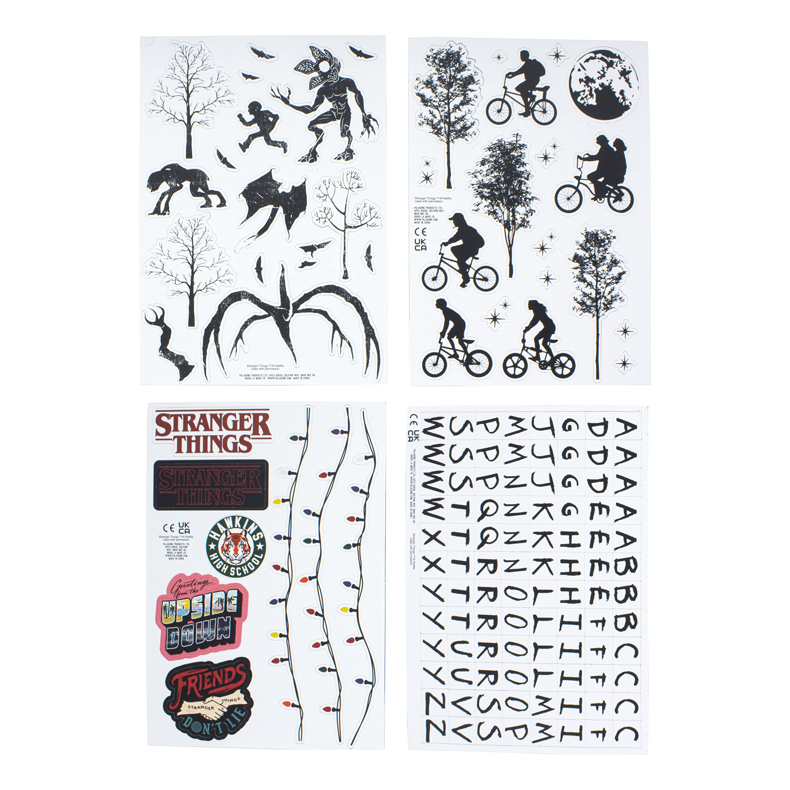 Amazon.co.jp: Paladone Stranger Things 冷蔵庫マグネット、136個